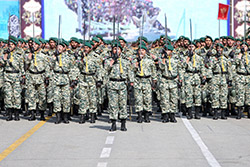 مراسم دانش آموختگی دانشجویان دانشگاههای افسری ارتش  