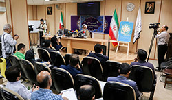 گزارش تصویری / نشست خبری بیست و پنجمین نمایشگاه بین المللی قرآن نشست خبری بیست و پنجمین نمایشگاه بین المللی قرآن