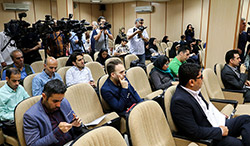 گزارش تصویری / نشست خبری بیست و پنجمین نمایشگاه بین المللی قرآن نشست خبری بیست و پنجمین نمایشگاه بین المللی قرآن