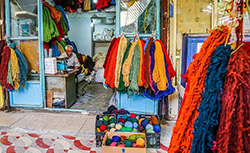 گزارش تصویری / رنگرزی سنتی - سنندج رنگرزی سنتی