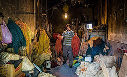 گزارش تصویری / رنگرزی سنتی - سنندج رنگرزی سنتی