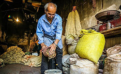 گزارش تصویری / رنگرزی سنتی - سنندج رنگرزی سنتی