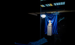 گزارش تصویری / مراسم رونمایی از سردیس شهید محسن حججی