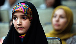 جشن تجلیل از دختران شهدای مدافع حرم 