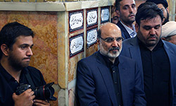 تشییع و خاکسپاری آیت الله روح الله شاه آبادی