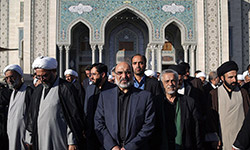 تشییع و خاکسپاری آیت الله روح الله شاه آبادی