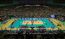   رقابت والیبال تیم های ایران - آرژانتین    