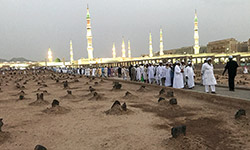  زیارت قبور بقیع 