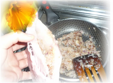 خوراک‌ ماهی‌ با سیر