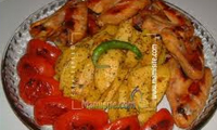 مرغ کبابی تند