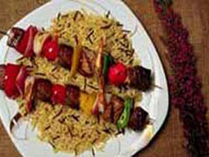 کباب چوبی یونانی