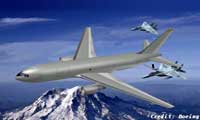 KC-767 پمپ بنزين هوايي