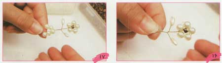 تزئين گلدان با افشانه هاي کريستالي و مرواريد