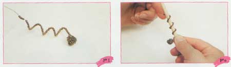 تزئين گلدان با افشانه هاي کريستالي و مرواريد