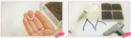 تزئين گلدان با افشانه هاي کريستالي و مرواريد