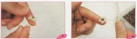 تزئين گلدان با افشانه هاي کريستالي و مرواريد