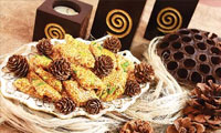 سوهان کنجدي با گردو