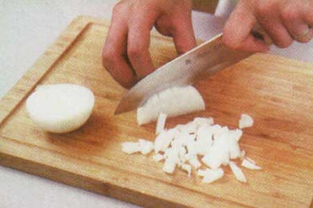 مهارت هاي كار با چاقو