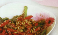 سالاد كنجد و جوانه گندم