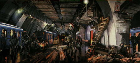 وحشت در مترو