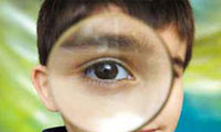 مواظب چشم هاي کودکان خود باشيد