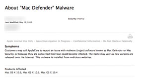 بد افزاري در دنياي مك