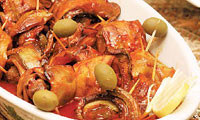 خورش بادنجان پيچي