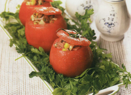 دلمه گوجه فرنگي