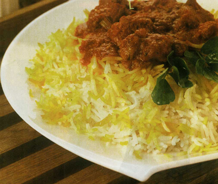 خورش گوشت با سس سير