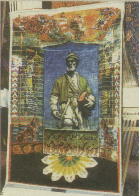 تجلي هنر در فرش سه بعدي