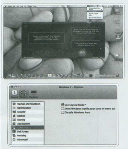 ترکيب جالبي از OS X ,Windows7