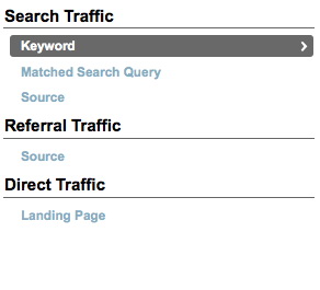 منابع ترافیک (Traffic Sources)