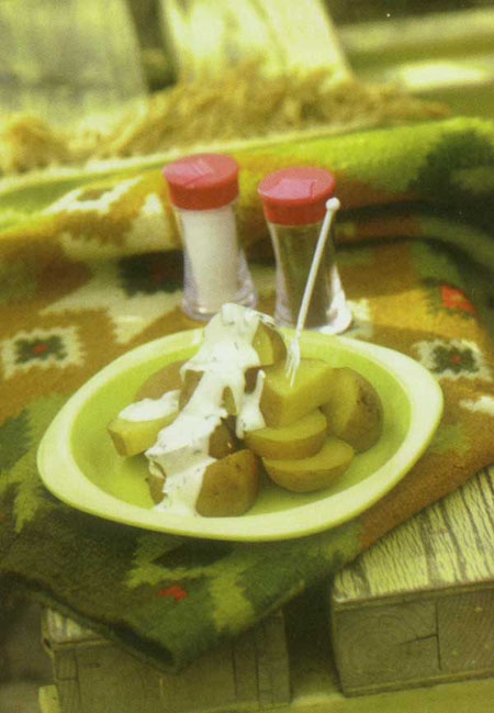سالاد سيب زميني