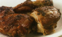 مرغ گريل شده 
