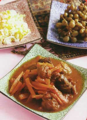 خورش آلو هويج