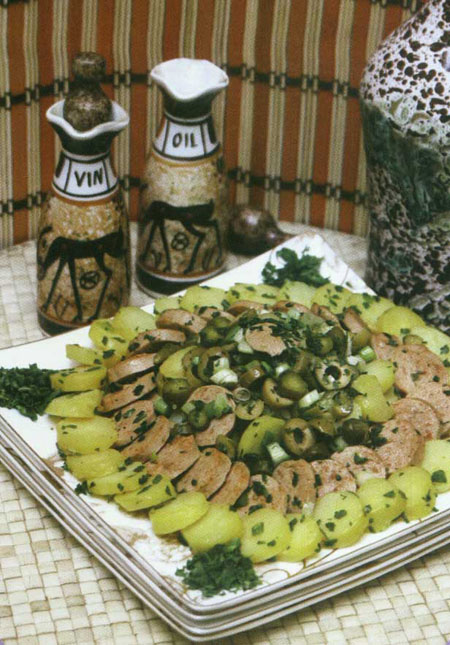 سالاد سيب زميني