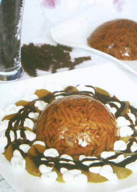 ژله با پاستا