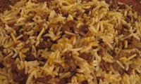 نيسک پلاو- عدس پلو