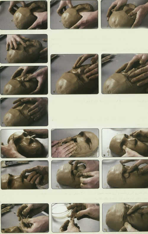 چهره سازي با گِل