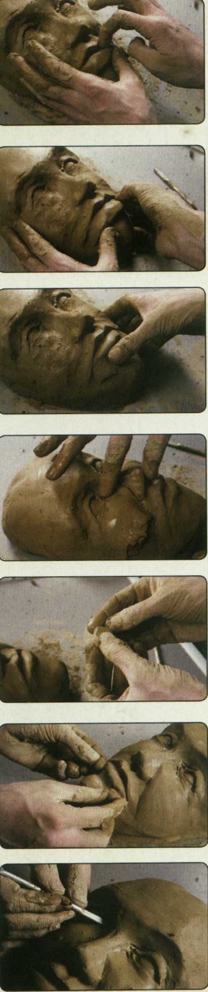 چهره سازي با گِل