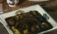 خورش آلو گشنيز