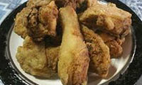 مرغ سوخاري با رب انار و گردو