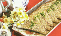  تست کنجد و عسل