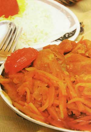 خورش هويج(تبريز)