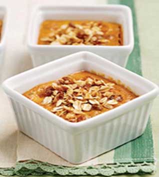 پودینگ کدو حلوایی