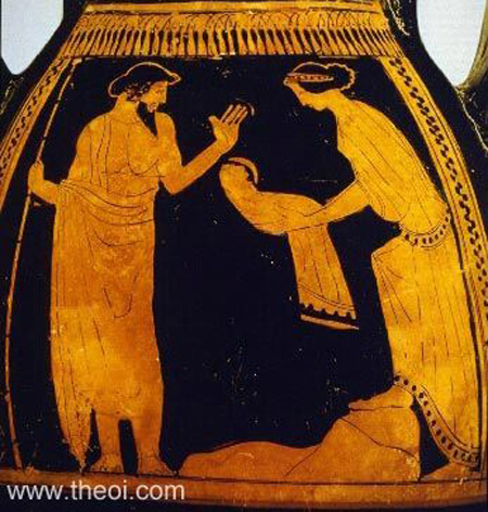 خاستگاه‌های جهان در اسطوره‌های یونان