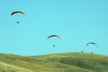 لذت و استرس در ورزش های هوایی