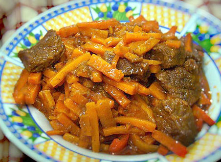 خورش هویج تبریزی