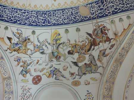      بررسی سیر هنر دیوارنگاری در امامزاده های اصفهان از صفویه تا قاجار(با تکیه بر دیوارنگاره های امامزادگان شاه زید، میرحمزه، هارون ولایت )