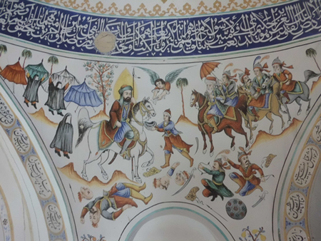      بررسی سیر هنر دیوارنگاری در امامزاده های اصفهان از صفویه تا قاجار(با تکیه بر دیوارنگاره های امامزادگان شاه زید، میرحمزه، هارون ولایت )